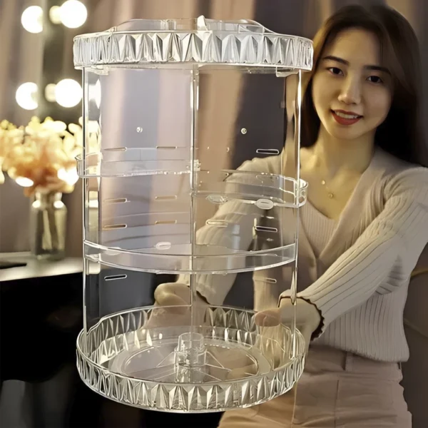 Organizador de maquiagem Giratório 360º - Imagem 5