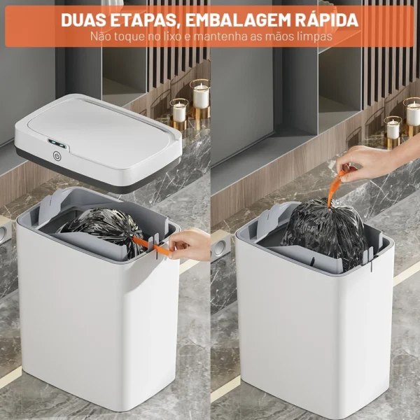 Lixeira Sensor Automática Inteligente - Imagem 3